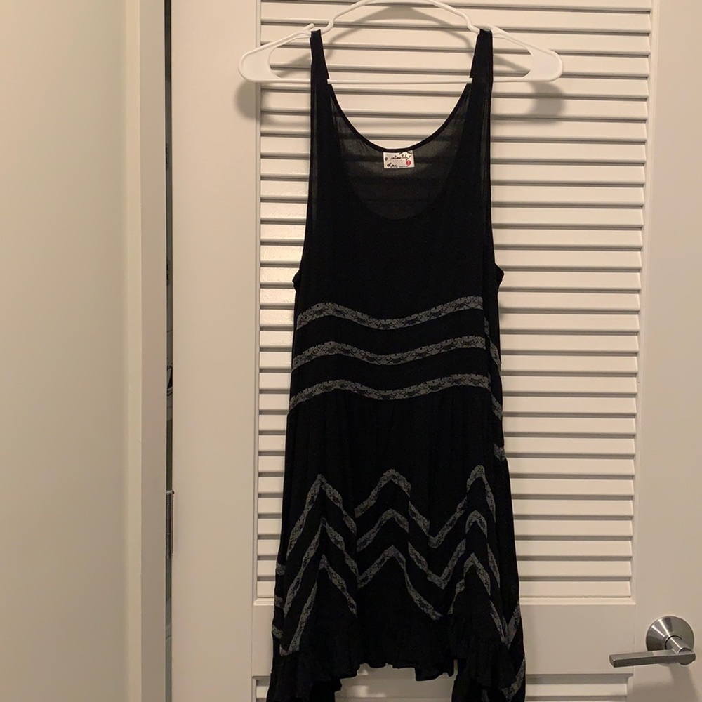 Black Lace Free People Dress